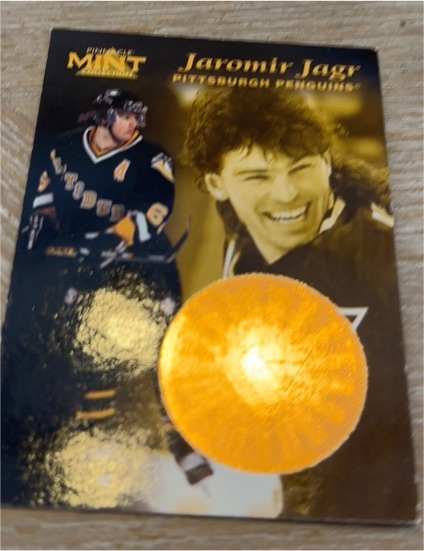 1996-97 Pinnacle Mint #4 Jaromir Jagr — front