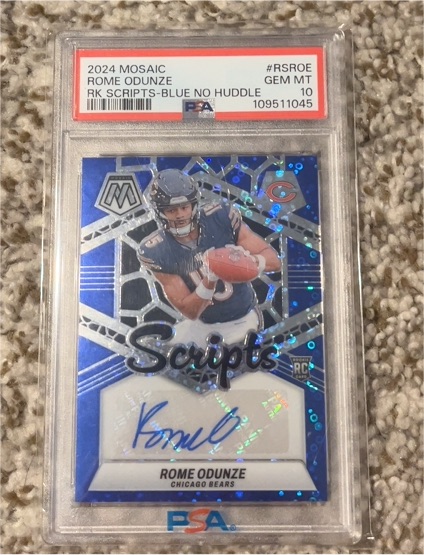 2024 Panini Mosaic #RSROE Rome Odunze — front