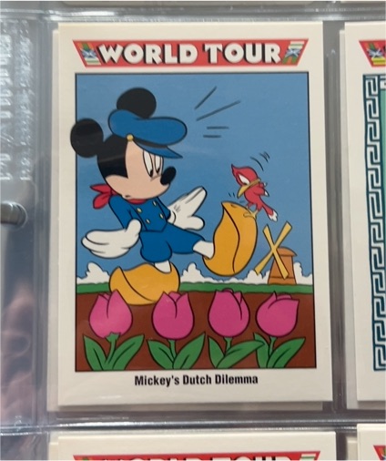 1991 Impel Disney World Tour #203 Mickey's Dutch Dilemma — front