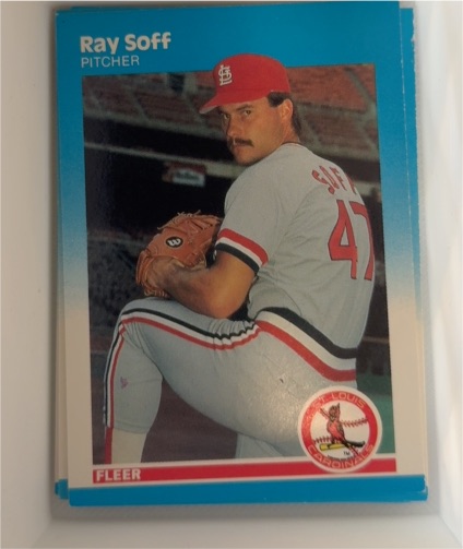 1987 Fleer #309 Ray Soff — front