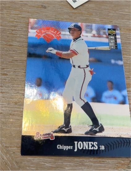 1997 Upper Deck Collector's Choice #326 Chipper Jones — front