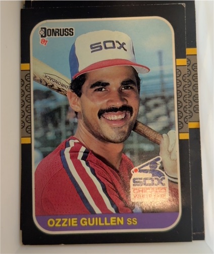 1987 Donruss #87 Ozzie Guillen — front
