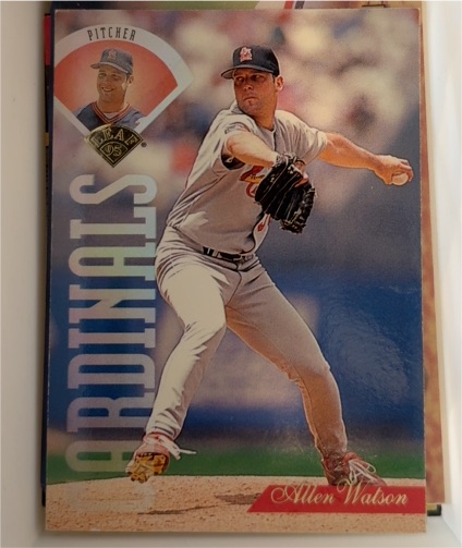 1995 Leaf #124 Allen Watson — front
