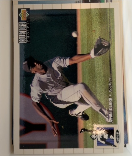 1994 Upper Deck Collector's Choice #79 Jerald Clark — front