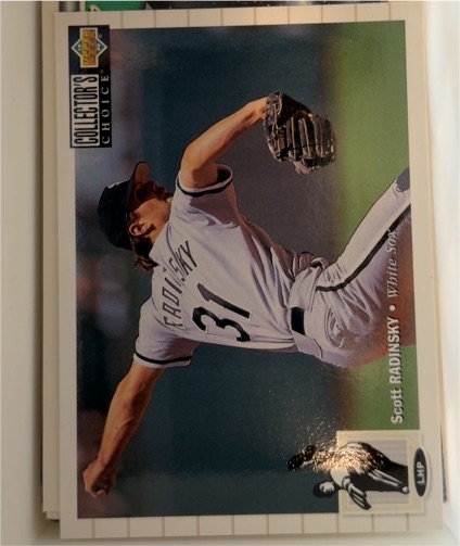 1994 Upper Deck Collector's Choice #235 Scott Radinsky — front