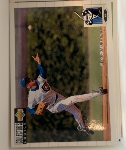 1994 Upper Deck Collector's Choice #114 Mark Grace — front