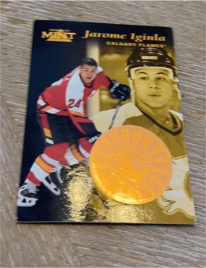 1996-97 Pinnacle Mint #29 Jarome Iginla — front