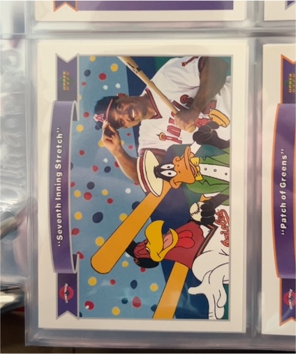 1991 Upper Deck Looney Tunes Comic Ball #17 Bo Jackson — front