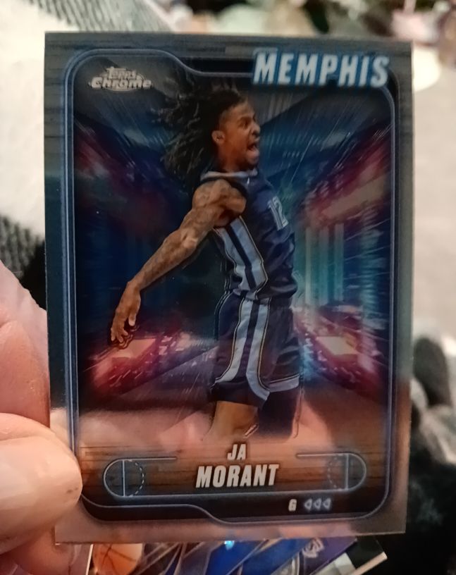 2024-25 Topps Chrome #188 Ja Morant — front