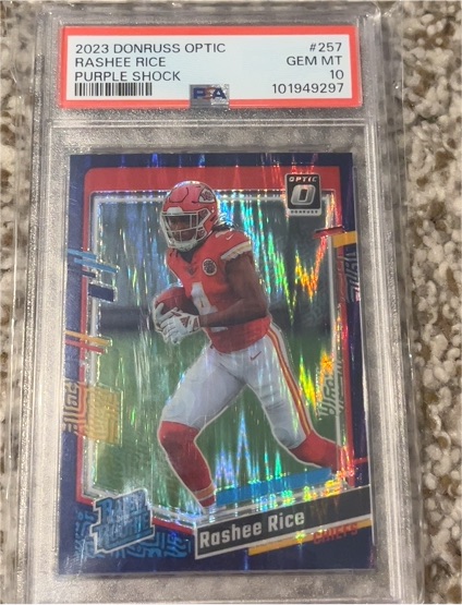 2023 Donruss Optic #257 Rashee Rice — front