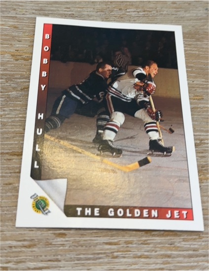 1991-92 Ultimate Original Six #89 Bobby Hull — front