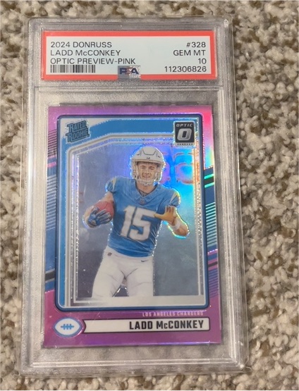 2024 Donruss Optic #328 Ladd McConkey — front