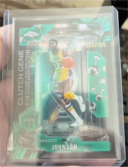 2025-26 Topps Chrome #CG-28 Magic Johnson — front
