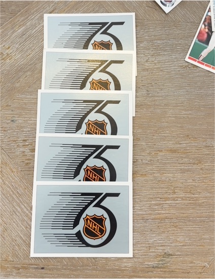 1991-92 Ultimate Original Six 75th Anniversary Checklist #100 — front