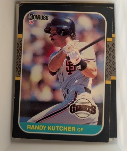 1987 Donruss #547 Randy Kutcher — front