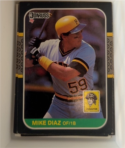 1987 Donruss #267 Mike Diaz — front