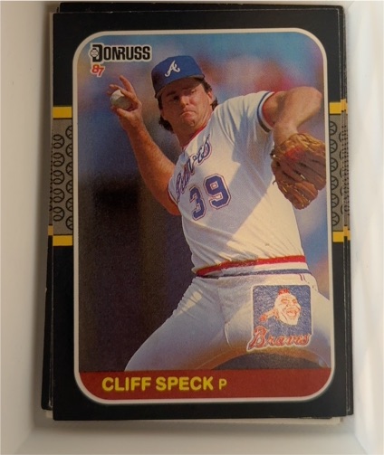 1987 Donruss #571 Cliff Speck — front