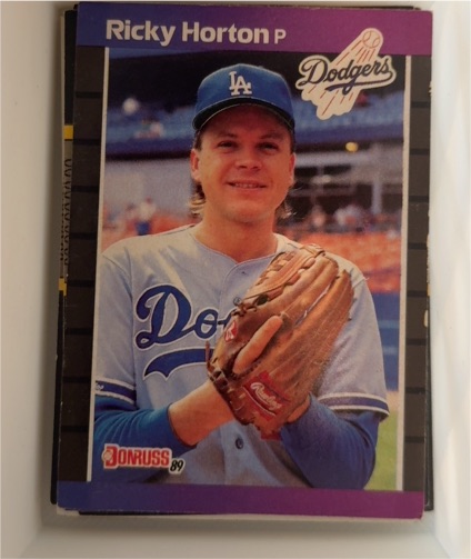 1989 Donruss #582 Ricky Horton — front