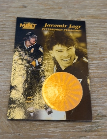 1996-97 Pinnacle Mint #4 Jaromir Jagr — front