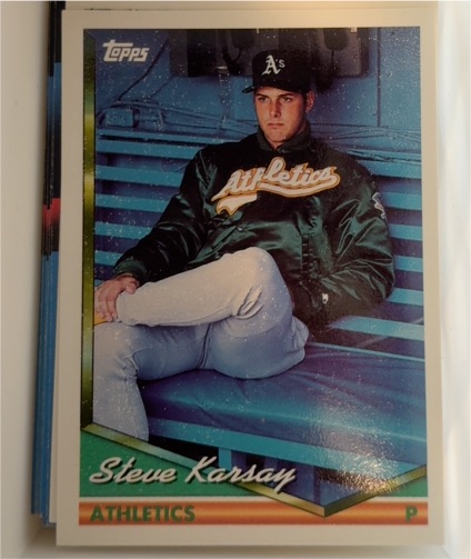 1994 Topps #131 Steve Karsay — front