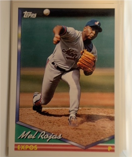 1994 Topps #78 Mel Rojas — front