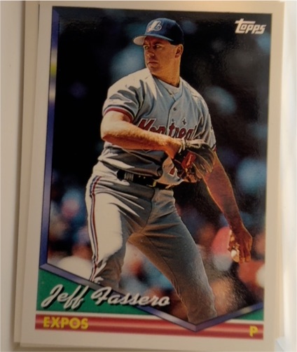1994 Topps #554 Jeff Fassero — front