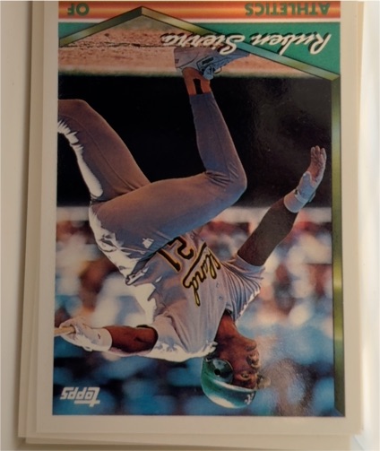 1994 Topps #680 Ruben Sierra Oakland Athletics — front