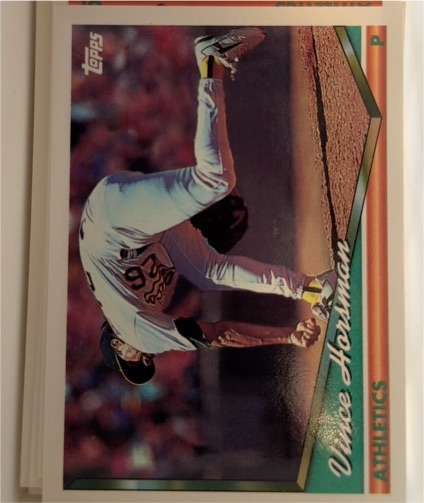 1994 Topps #436 Vince Horsman — front
