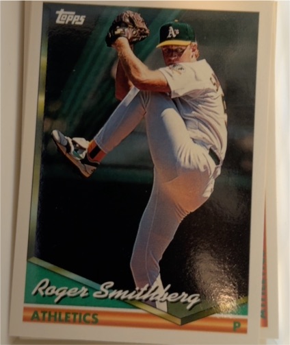 1994 Topps #652 Roger Smithberg — front