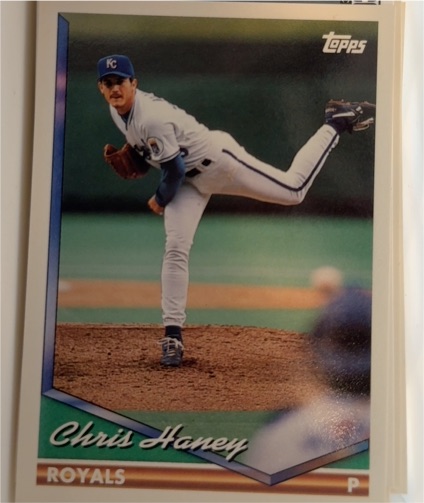 1994 Topps #9 Chris Haney — front
