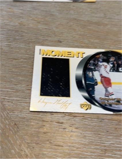 1998-99 Upper Deck McDonald's Gretzky's Moments #M9 Wayne Gretzky — front