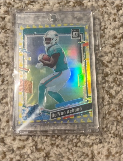 2023 Panini Donruss Optic #269 De'Von Achane — front