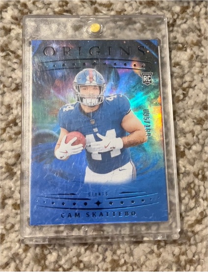 2025 Panini Origins #123 Cam Skattebo — front