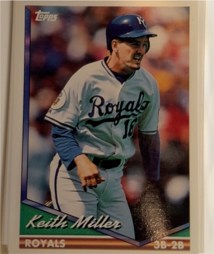 1994 Topps #454 Keith Miller — front