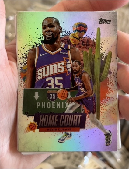 2025 Topps #35 Kevin Durant — front