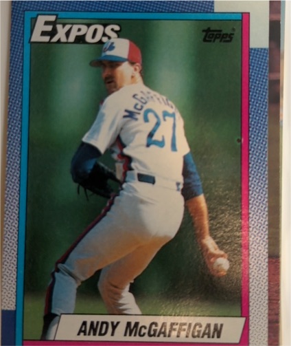 1990 Topps #559 Andy McGaffigan — front