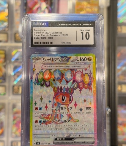 2024 Pokémon #125 Tatsugiri ex — front