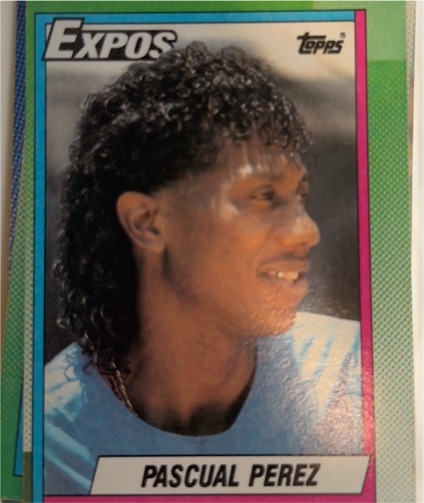 1990 Topps #278 Pascual Perez — front