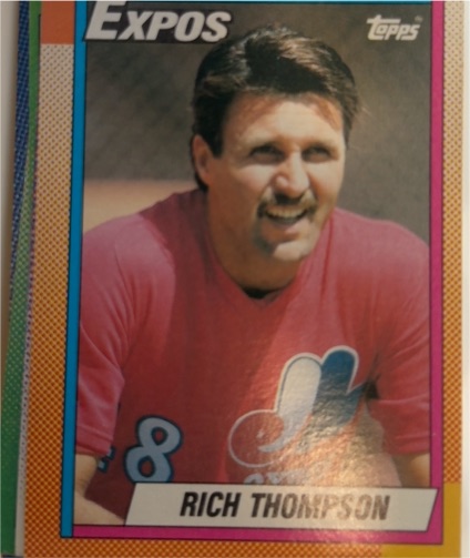1990 Topps #474 Rich Thompson — front
