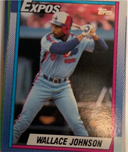 1990 Topps #318 Wallace Johnson — front