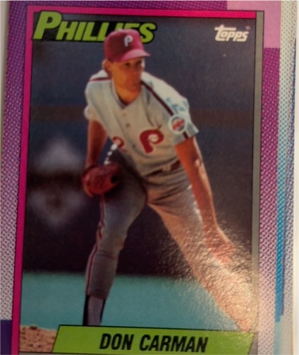 1990 Topps #731 Don Carman Philadelphia Phillies — front