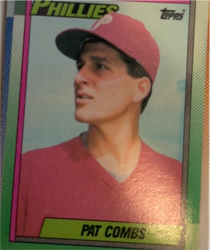 1990 Topps #384 Pat Combs — front
