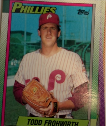 1990 Topps #69 Todd Frohwirth — front