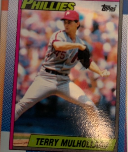 1990 Topps #657 Terry Mulholland — front