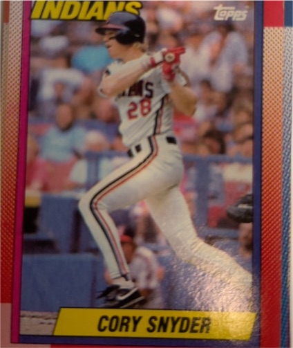 1990 Topps #770 Cory Snyder — front