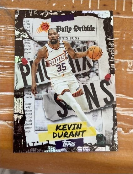 2025-26 Topps The Daily Dribble #DD-9 Kevin Durant — front