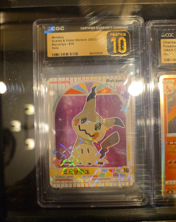 2023 Marumiya Scarlet & Violet Stickers #16 Mimikyu — front