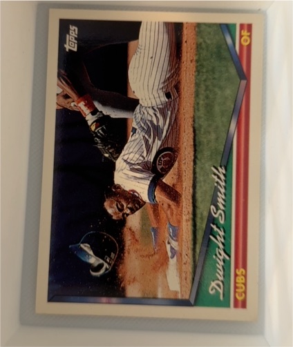 1994 Topps #536 Dwight Smith — front