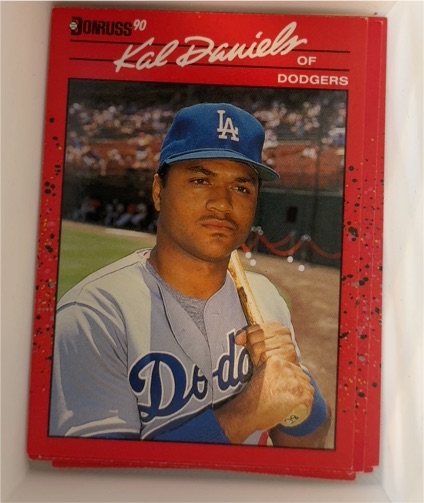 1990 Donruss #432 Kal Daniels — front