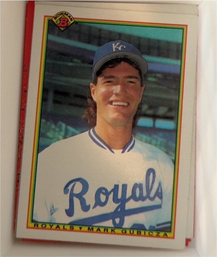 1990 Bowman #363 Mark Gubicza — front